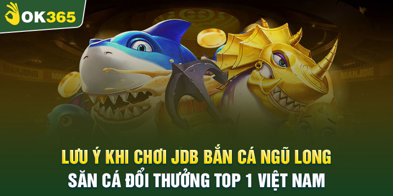 Các lưu ý khi chơi JDB Bắn cá Ngũ Long OK365